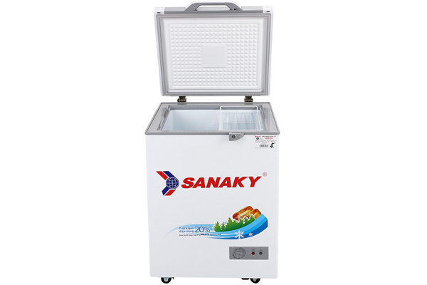 Tủ đông 1 ngăn Sanaky mặt kính cường lực VH-1599HYKD (100 lít)