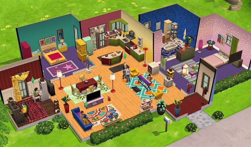 Cá nhân mình thấy Play Together có những nét tương đồng với The Sims của EA. Nguồn: EA.
