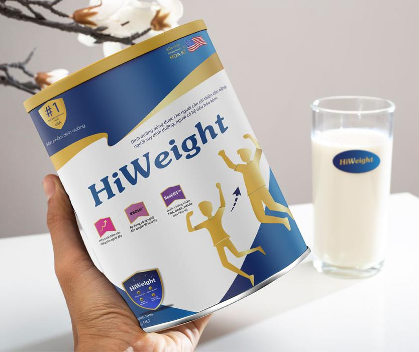 Sữa HIWEIGHT tăng cân có tốt không? Giá bán bao nhiêu chính hãng? Mua ở đâu? | Panclinic.vn