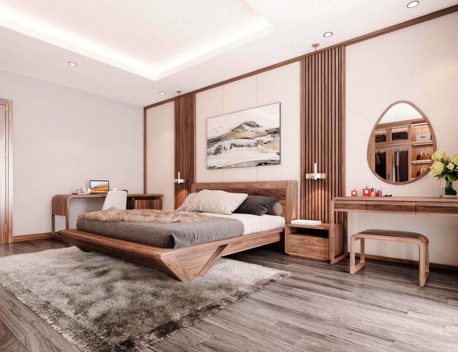 Top 7 loại gỗ tốt nhất thường được làm giường ngủ hiện nay