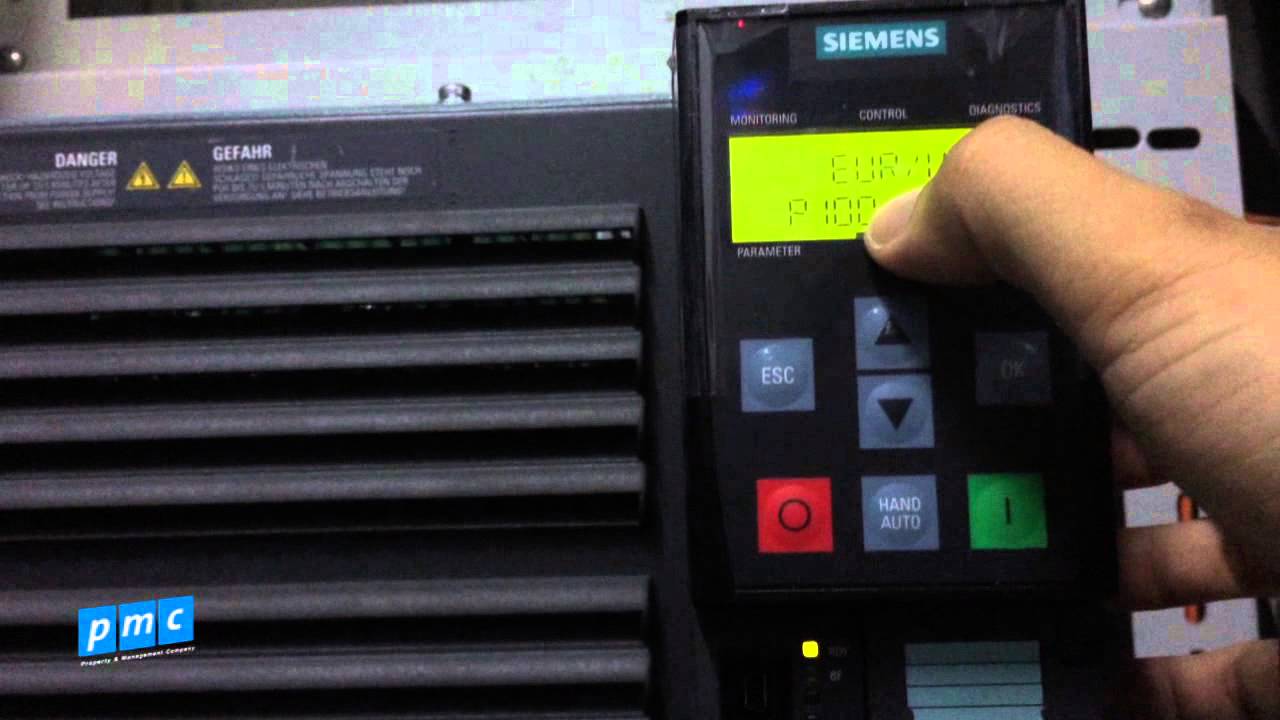 Giới thiệu cách cài đặt biến tần Siemens Sinamics G120b - YouTube
